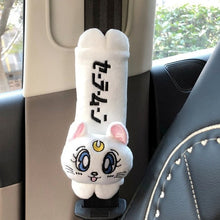 Load image into Gallery viewer, Plush kitty Seat Belt Cover