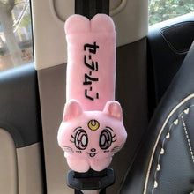 Load image into Gallery viewer, Plush kitty Seat Belt Cover